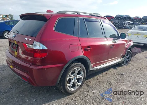 2010 BMW X3 xDrive30I z USA, uszkodzony, nr VIN WBXPC9C46AWJ39415